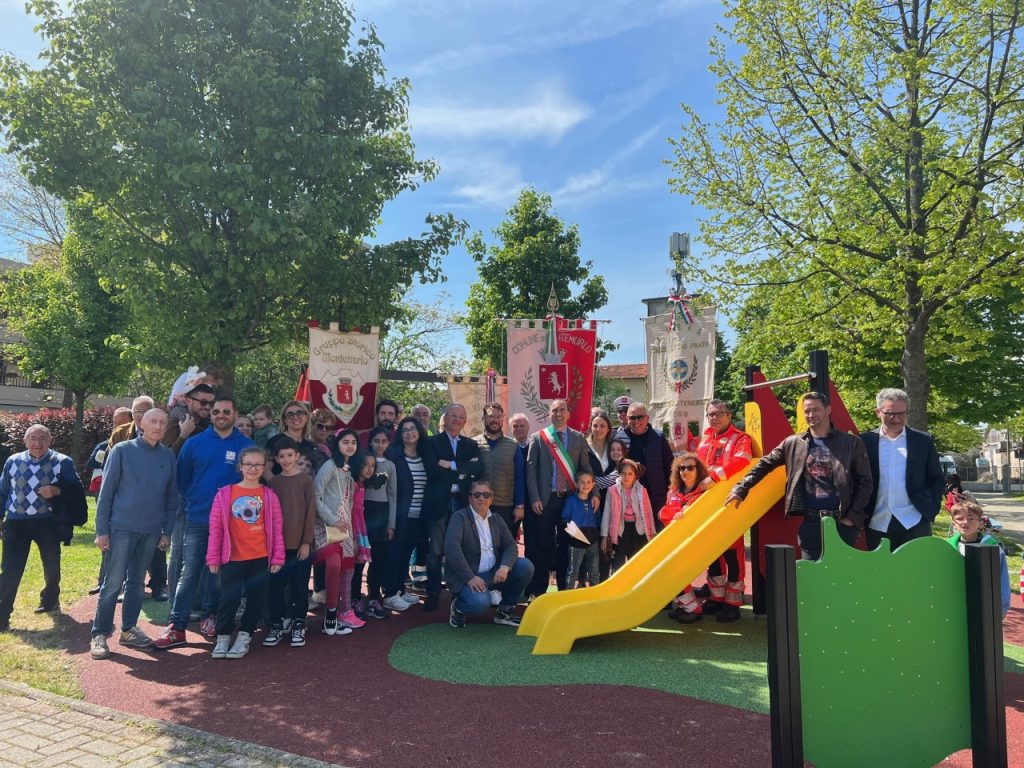 Nuova Area Giochi Inclusiva E Nuova Palestra Allaperto Per I Giardini Gandhi A Oste Tv Prato